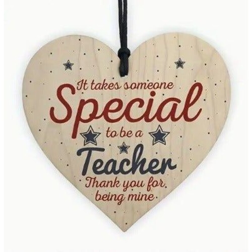 It takes someone Special to be a Teacher Ornament Christmas Wooden New
